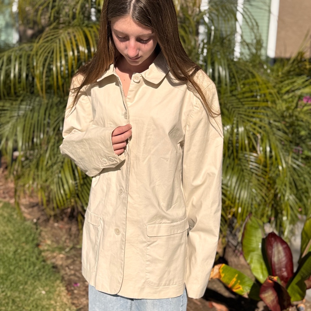 Vintage Gap Beige Blazer, women’s menswear style